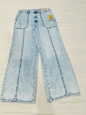 Michael Kors Carmen Wide Leg Jeans Size 10 NWT